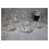 Collection of Mixed Glassware and Crystal Pieces