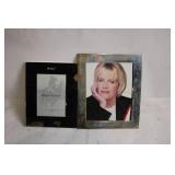 Pair of Silver Plated Photo Frames - Ralph Lauren 5x7 and Larger Vintage Frame