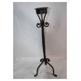 Wrought Iron Candle Holder Stand
