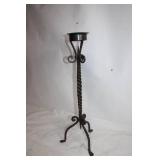 Wrought Iron Candle Holder Stand