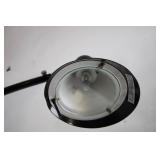 Modern Adjustable Black Desk Lamp with Circular Base