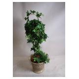 Artificial Ivy Plant with Decorative Pot