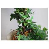Artificial Ivy Plant with Decorative Pot