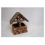 Rustic Stone Wishing Well Planter