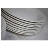51-Piece White Dinnerware Set Includes Plates, Cups, and Bowls