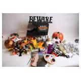 Halloween Decoration Set with Skeleton, Pumpkin, and Skull Designs