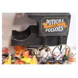 Halloween Decoration Set with Skeleton, Pumpkin, and Skull Designs