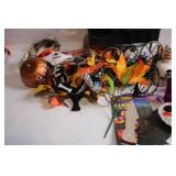 Halloween Decoration Set with Skeleton, Pumpkin, and Skull Designs