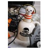 Halloween Decoration Set with Skeleton, Pumpkin, and Skull Designs