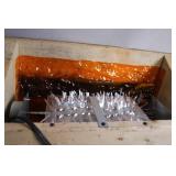 Handcrafted Rustic Wooden Glow Box with Lighting