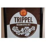 Framed Belgian Style Ale Trippel Sign