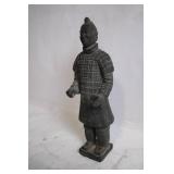 Terracotta Warrior Statue 14 Inches Standing Figurine