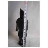 Terracotta Warrior Statue 14 Inches Standing Figurine