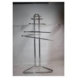 Steel Freestanding Coat and Hat Rack with Multiple Hooks
