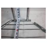 Steel Freestanding Coat and Hat Rack with Multiple Hooks