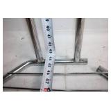 Steel Freestanding Coat and Hat Rack with Multiple Hooks