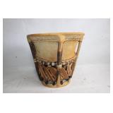 Rustic Mexican Equipal Chair with Natural Leather and Wood Frame