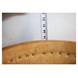 Rustic Mexican Equipal Chair with Natural Leather and Wood Frame