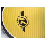 Used Kryptonics Skateboard with Yellow Graphics