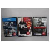 Collection of 10 Pre-Owned DVDs and Blu-ray Movies