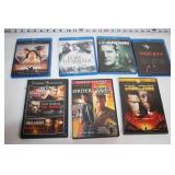 Collection of 7 Action and Drama DVDs Including Van Damme and Liam Neeson