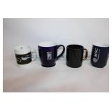 Collection of Zebra Themed Plates, Figurine, and Glass Bowl