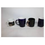 Collection of Zebra Themed Plates, Figurine, and Glass Bowl