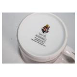 Collection of Zebra Themed Plates, Figurine, and Glass Bowl