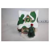 Set of 3 Holiday Village Lighted Houses
