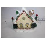 Set of 3 Holiday Village Lighted Houses