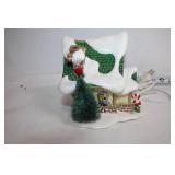 Set of 3 Holiday Village Lighted Houses