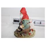 Christmas Figurines Set with Trees, Nativity, and Santa Claus