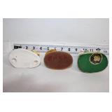 Christmas Figurines Set with Trees, Nativity, and Santa Claus