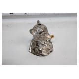 Collection of Holiday Miniature Trees and Decorative Porcelain Tea Set