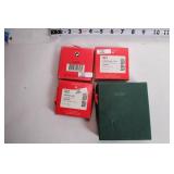 Collection of 8 Kosta Boda Christmas Ornaments - Snowflake, Hearts & More