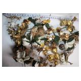 Elegant Gold and White Holiday Decor Collection