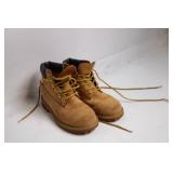 Pair of Timberland Tan Nubuck Work Boots