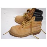 Pair of Timberland Tan Nubuck Work Boots