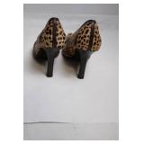 Nine West Animal Print Heels, Size 7M