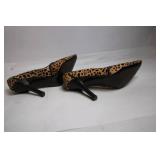Nine West Animal Print Heels, Size 7M