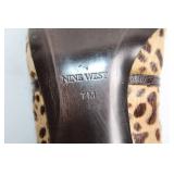 Nine West Animal Print Heels, Size 7M