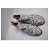 Kenneth Cole Reaction Snake Print Ankle Boots