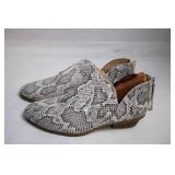 Kenneth Cole Reaction Snake Print Ankle Boots