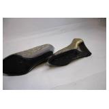 Bandolino Glitter Wedge Heels