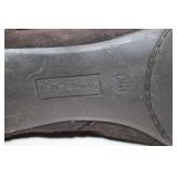 Kelly & Katie Black Suede Studded Ankle Boots - Size 11M