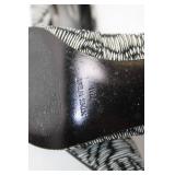 Pair of Nine West Silk Patterned High Heel Pumps Size 10M