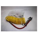 Husky Air Compressor Hose Kit with Gauge and Connectors