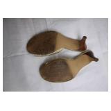 Steve Madden Metallic Gold Quilted Heeled Sandals