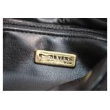 Meyers USA Black Handbag with Gold Chain Straps