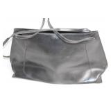 Furla Black Leather Tote Bag with Branded Lining